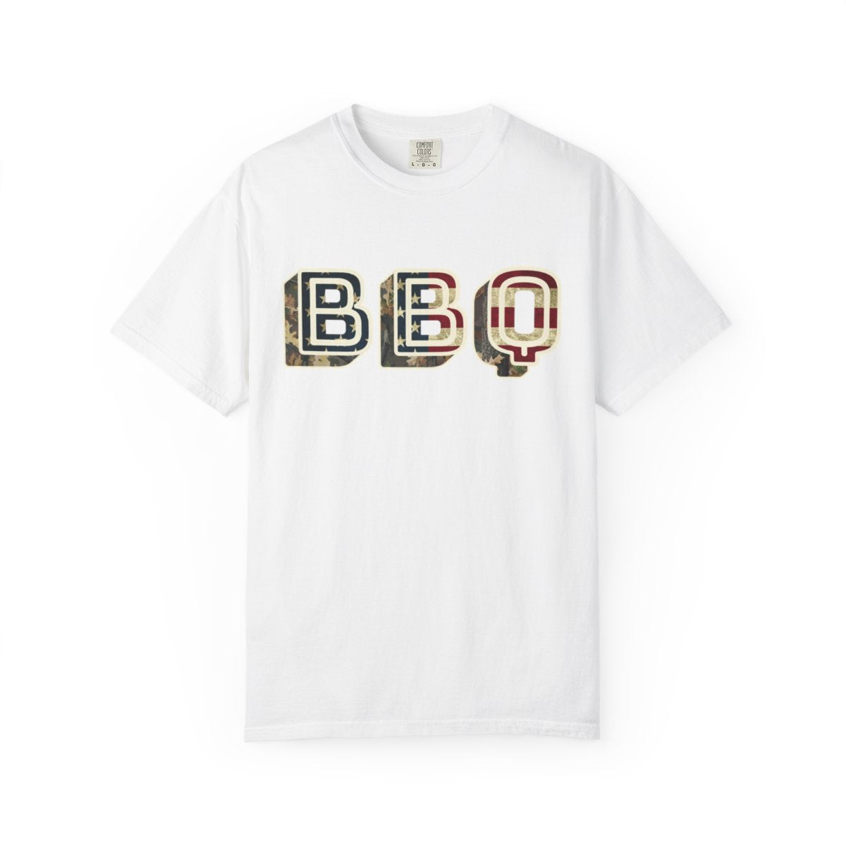 Appalachian Barbecue - Camo / American Flag T-shirt