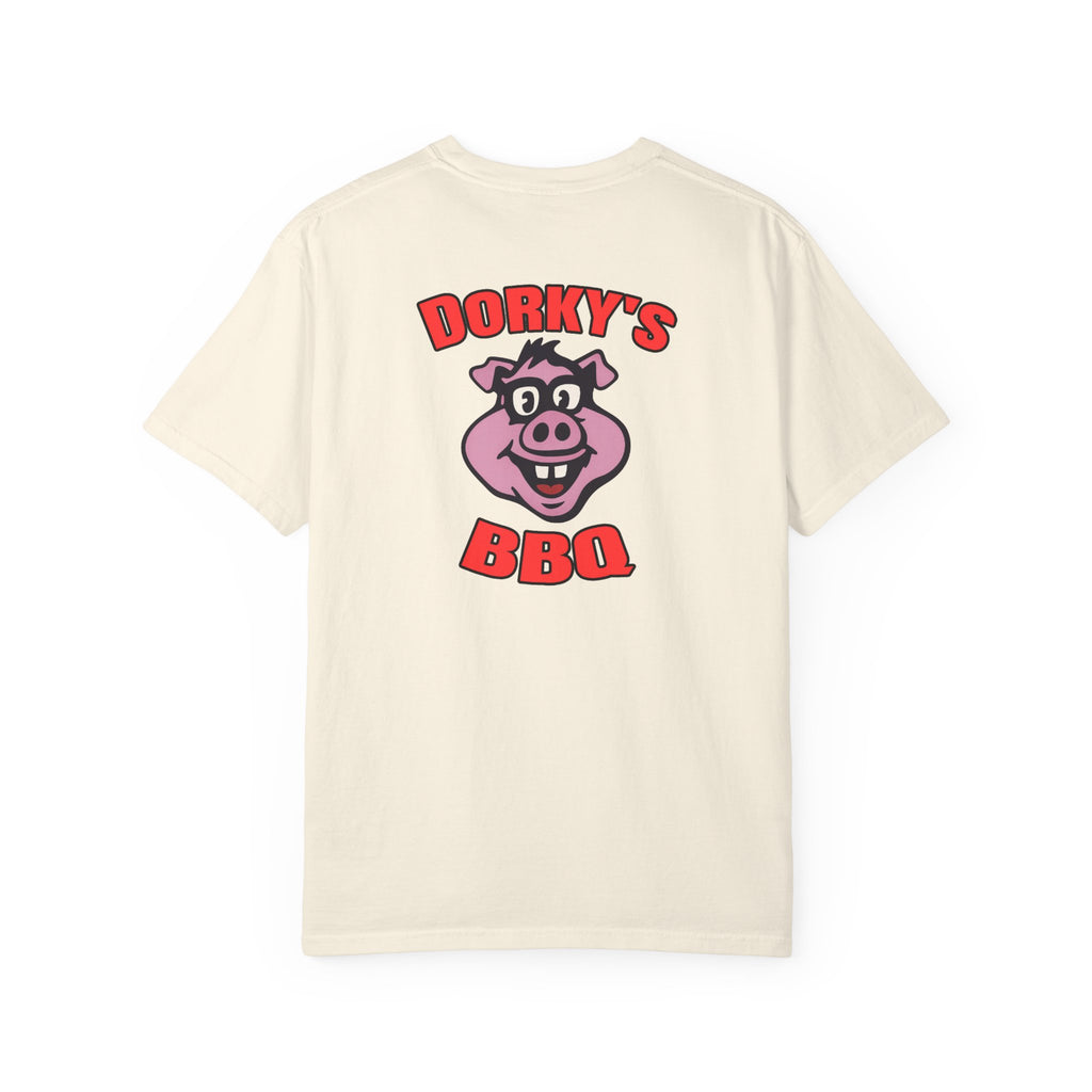 Original Dorky the Pig Cutout Against Brick Wall Shirt