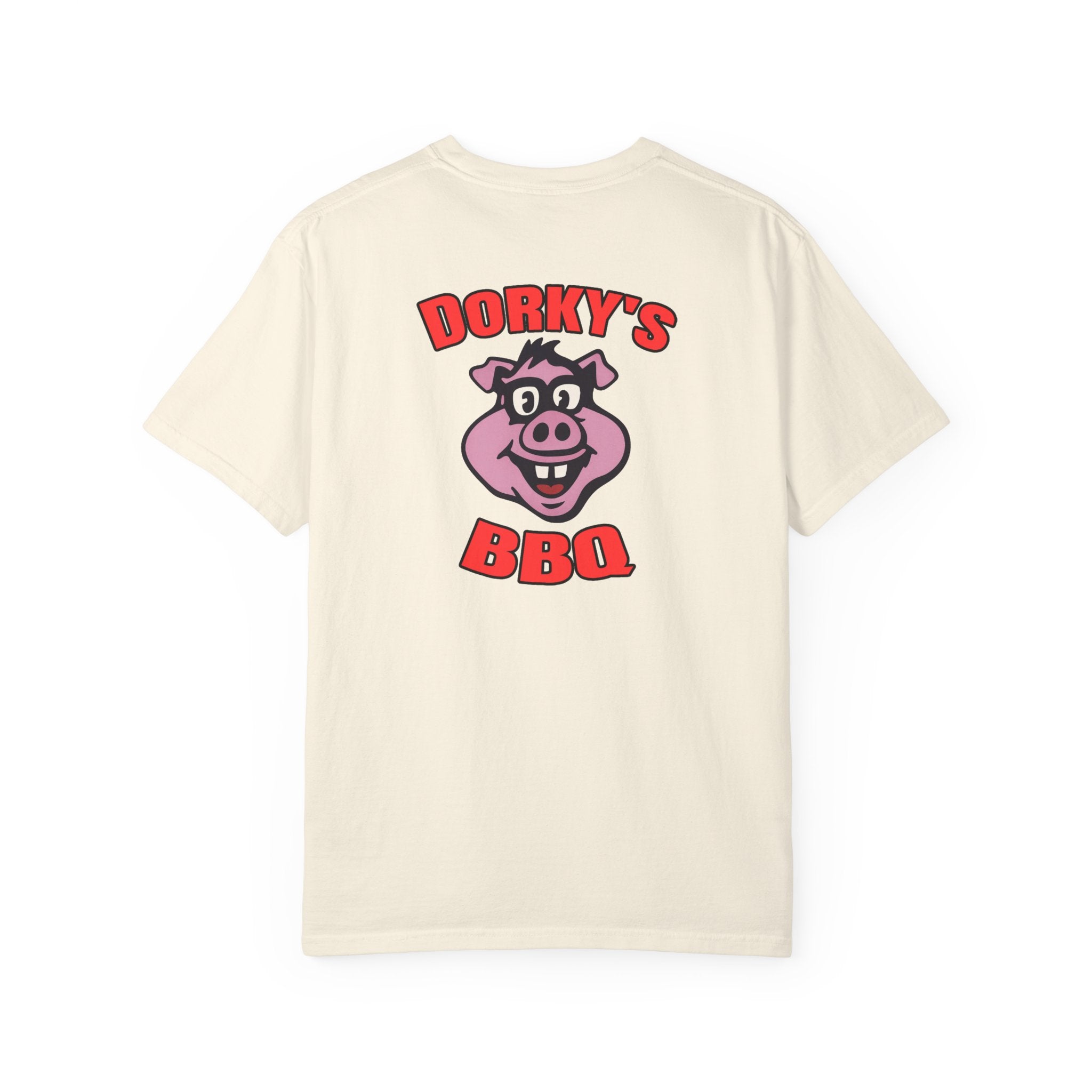 Original Dorky the Pig Cutout Against Brick Wall Shirt