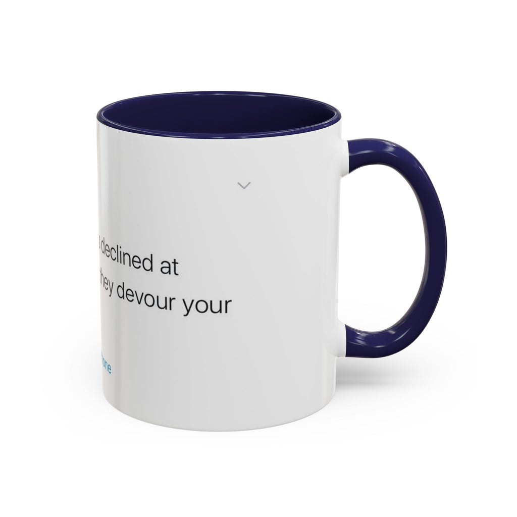 Imagine Your Card Gets Declined / Ribs - Dorky Porky BBQ Tweet Mug