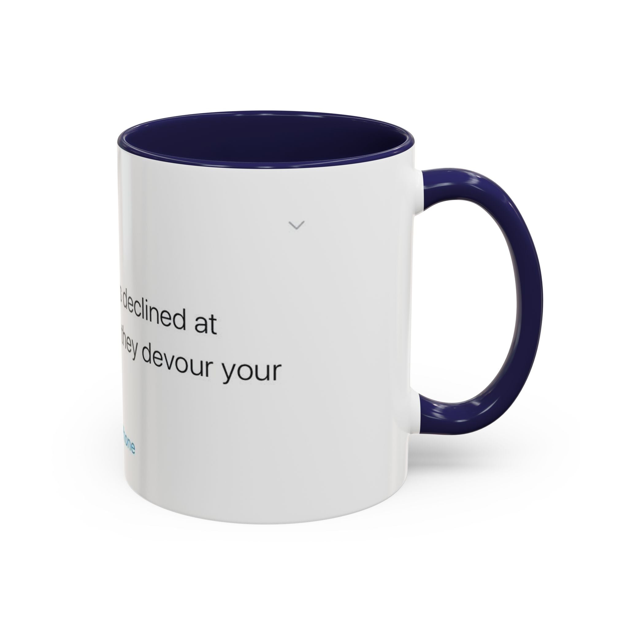 Imagine Your Card Gets Declined / Ribs - Dorky Porky BBQ Tweet Mug