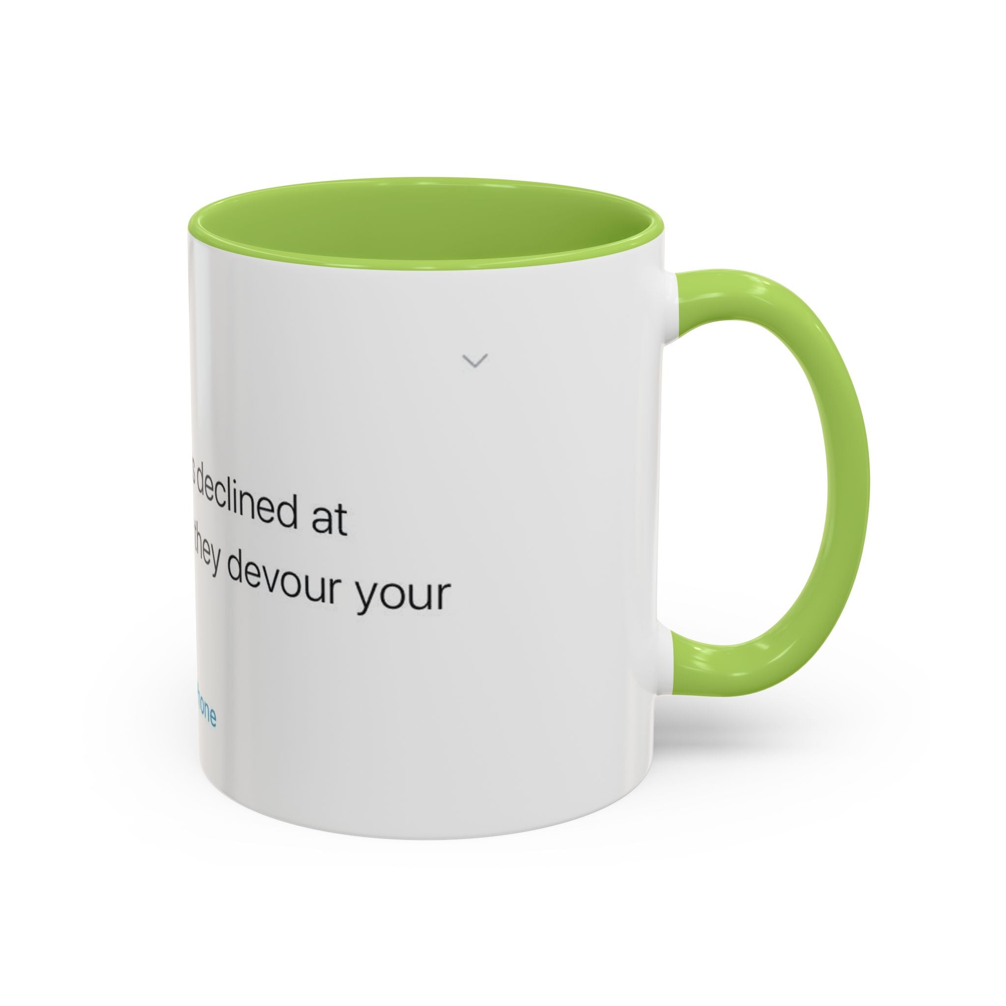 Imagine Your Card Gets Declined / Ribs - Dorky Porky BBQ Tweet Mug