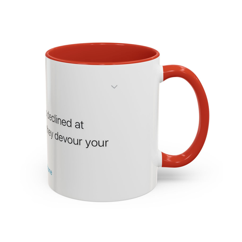 Imagine Your Card Gets Declined / Ribs - Dorky Porky BBQ Tweet Mug