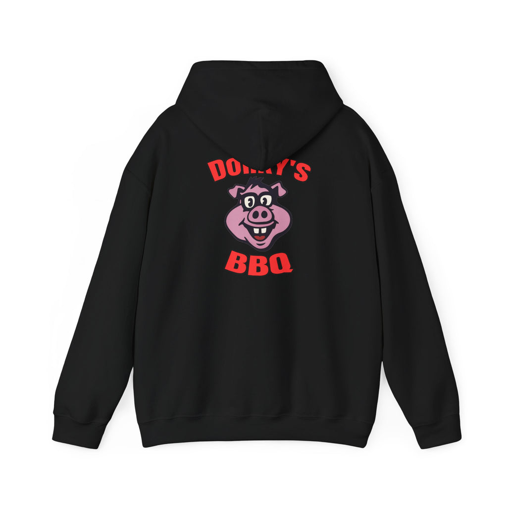 Appalachian Barbecue Hoodie - Deer Camo & American Flag