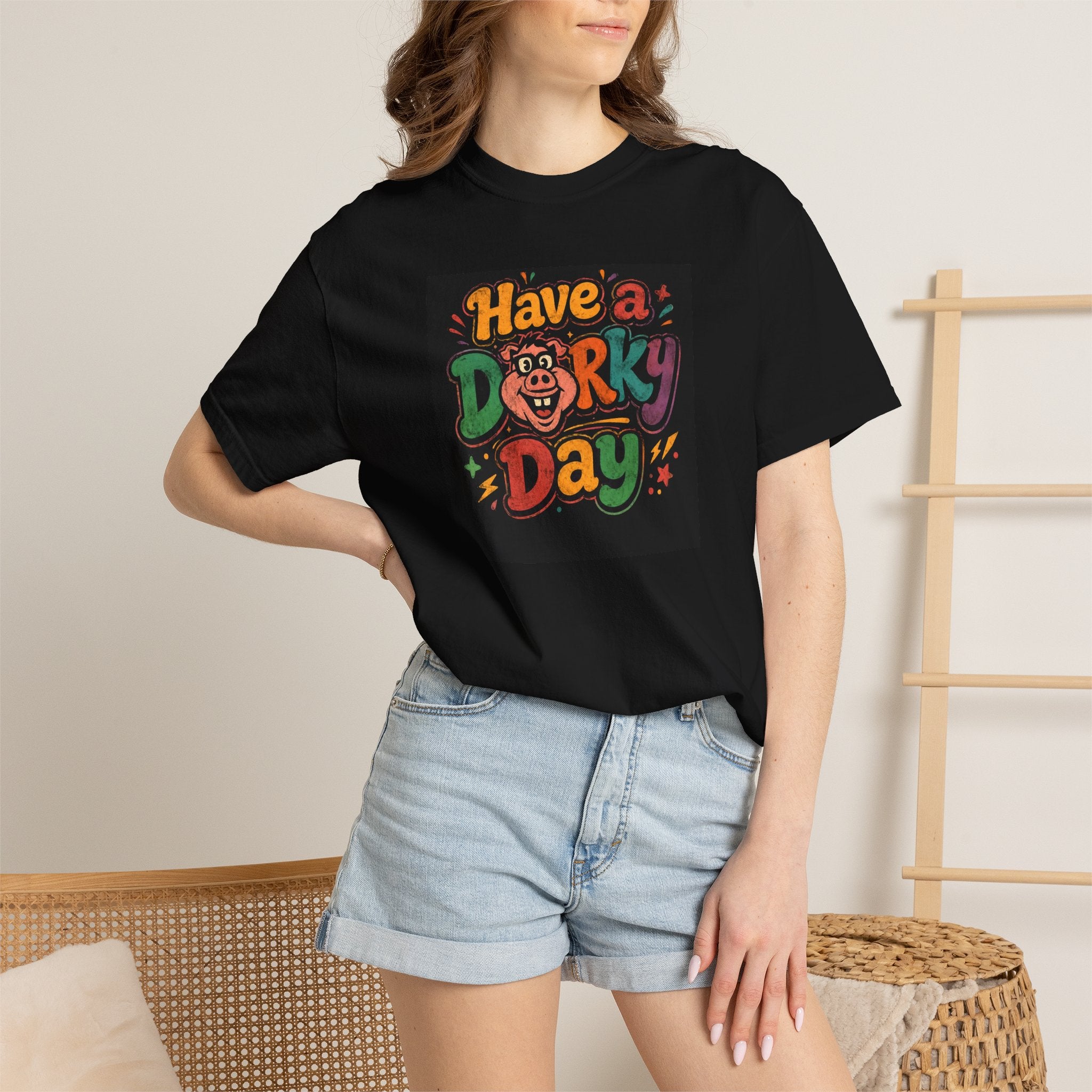 Have a Dorky Day T-Shirt - Dorky's BBQ Tee