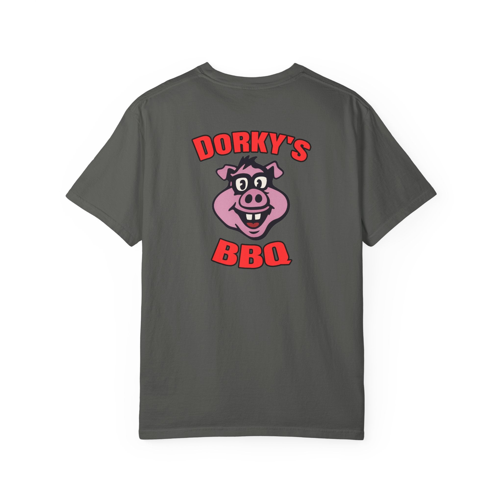 Original Dorky the Pig Cutout Against Brick Wall Shirt